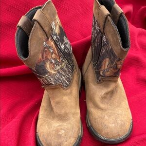 Rocky Brown and Black Outdoor Boots